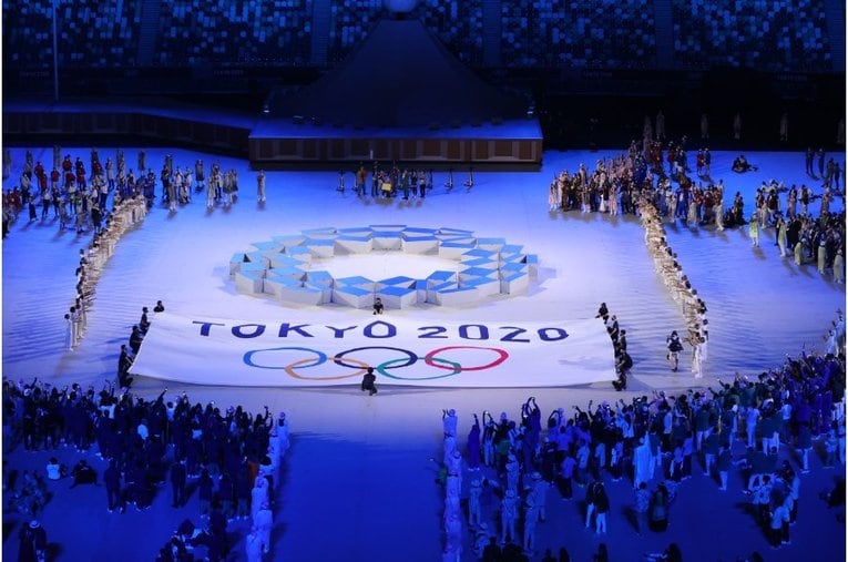 新着写真で振り返る！東京五輪開会式(16) ／ photograph by Takuya Matsunaga/JMPA
