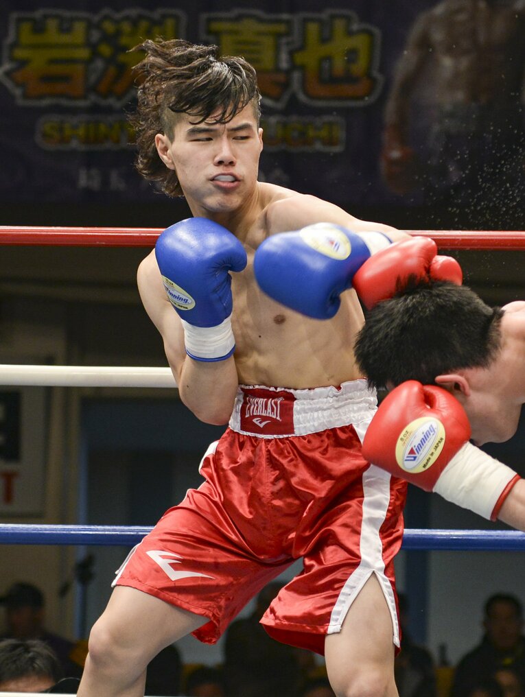 急遽、井上尚弥の防衛戦の対戦相手となったキム・イェジュン （2013年4月）©︎Hiroaki Finito Yamaguchi/AFLO