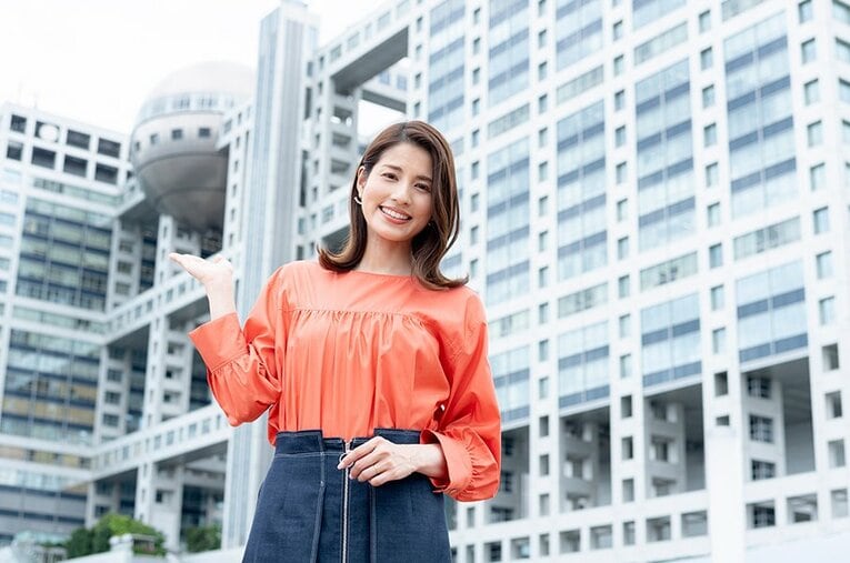 「めざまし8」「ジャンクSPORTS」などを担当する永島優美アナウンサー。元サッカー日本代表の永島昭浩を父に持ち、「アスリート2世」として生まれた知られざる幼少期とは　©Miki Fukano