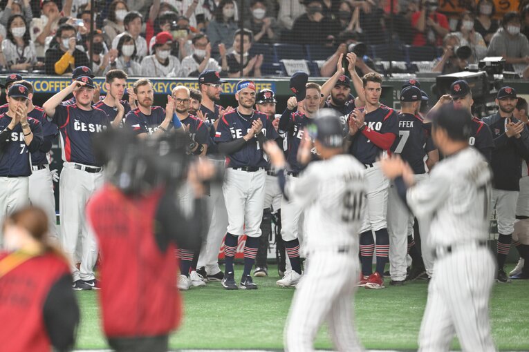 昨年のWBCでも話題になった野球のチェコ代表　©Naoya Sanuki