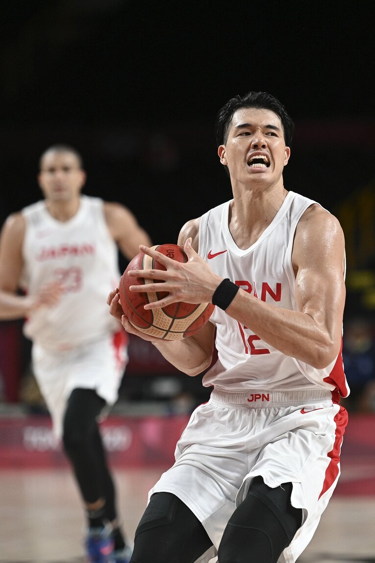 東京五輪に日本代表として出場した渡邊雄太　©JMPA