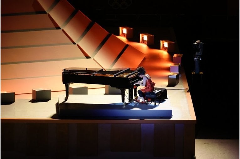 上原ひろみ ／ photograph by Takuya Matsunaga/JMPA