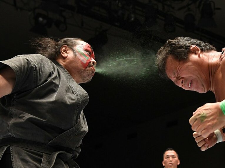 「東洋の神秘」グレート・カブキ引退。ペイントと赤と緑の毒霧が綴る伝説。(2)