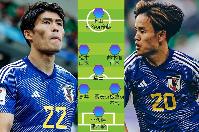 オーバーエイジ候補に名前が挙がる冨安健洋、年齢的にパリ世代の久保建英……ブラジル人記者が“縛りなし”で五輪メンバー18人を選べるとしたら、どんな面々になった？ ／ photograph by Kiichi Matsumoto