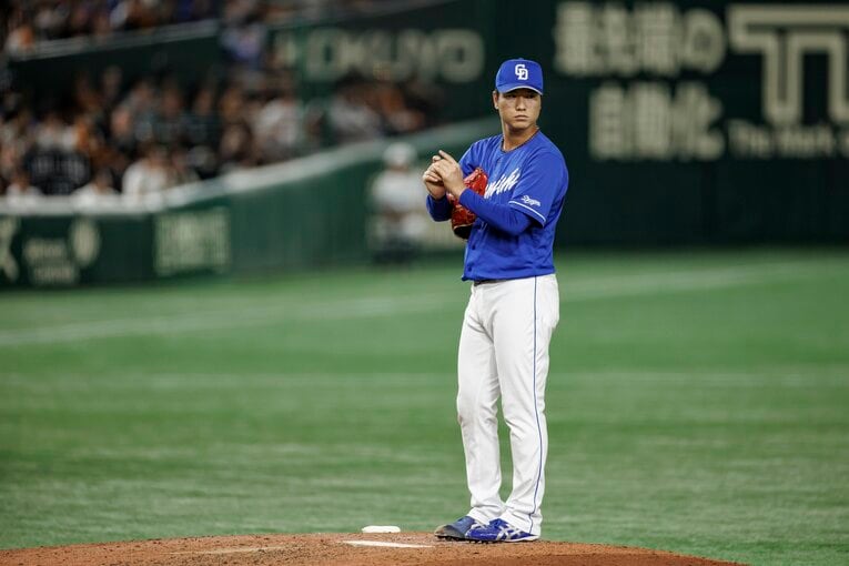 中日・清水達也（花咲徳栄→2017年ドラフト4位）　©Kichi Matsumoto