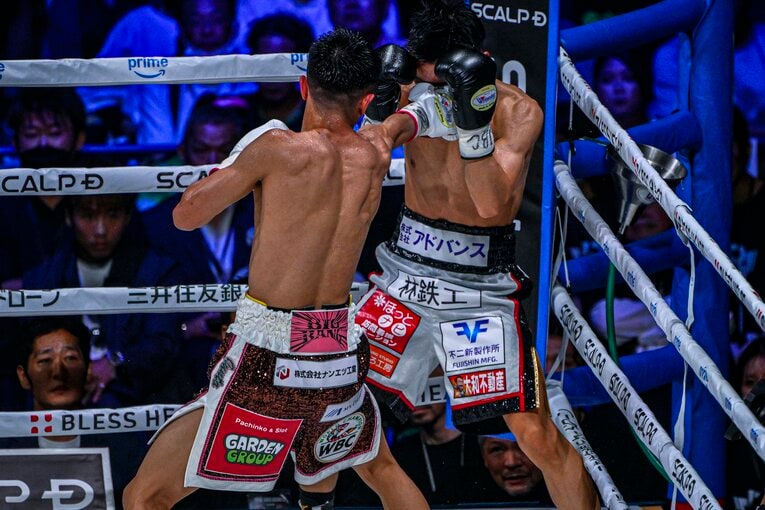 中谷潤人vs.西田凌佑（WBC・IBF世界バンタム級王座統一戦） ©Takuya Sugiyama
