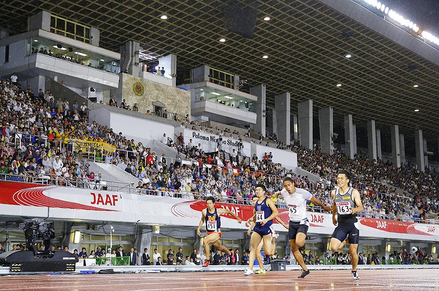 ケンブリッジ飛鳥か山縣か桐生か……。日本選手権の続きで9秒台を夢見る。<Number Web> photograph by Yusuke Nakanishi/AFLO SPORT