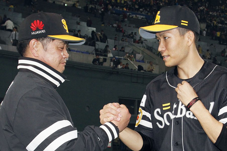 「次も行くぞ!」「勘弁してください」WBCで化けた千賀滉大の精神力。<Number Web> photograph by Kyodo News