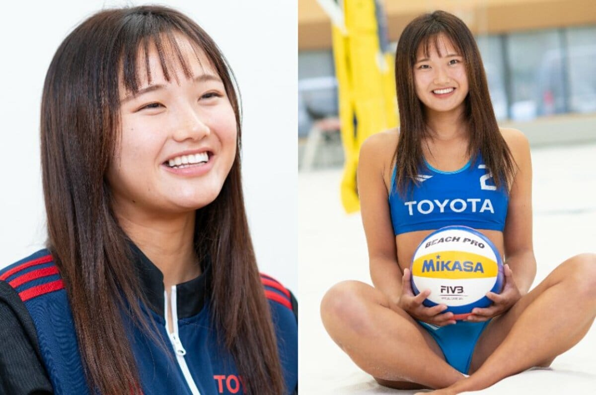 ビーチバレー界の“新ヒロイン”「スーツで就活、内定も貰っていたけど
