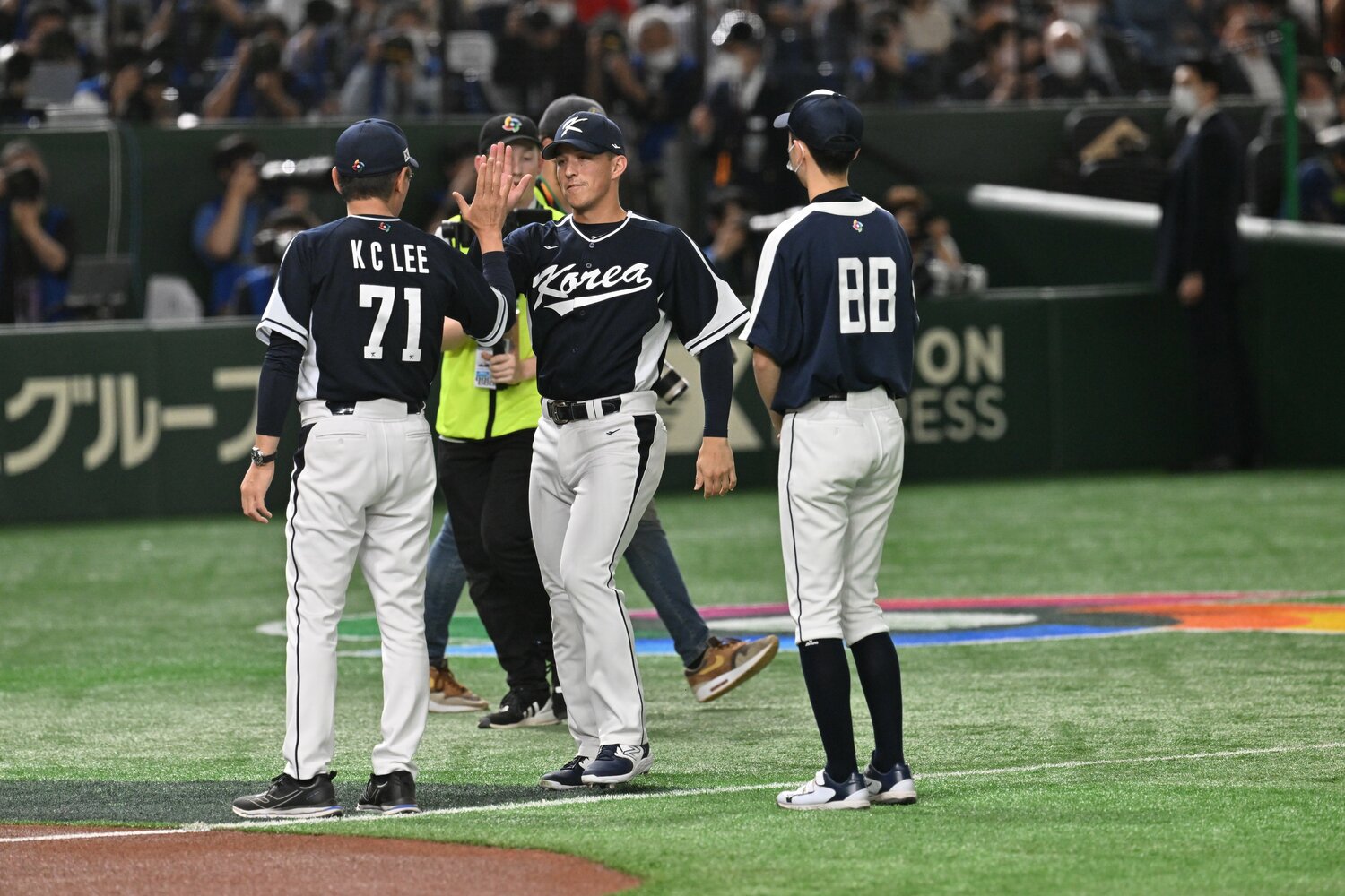 カージナルスでプレーするエドマン（中央）らのデータもダルビッシュがチームと共有していた　©︎Naoya Sanuki