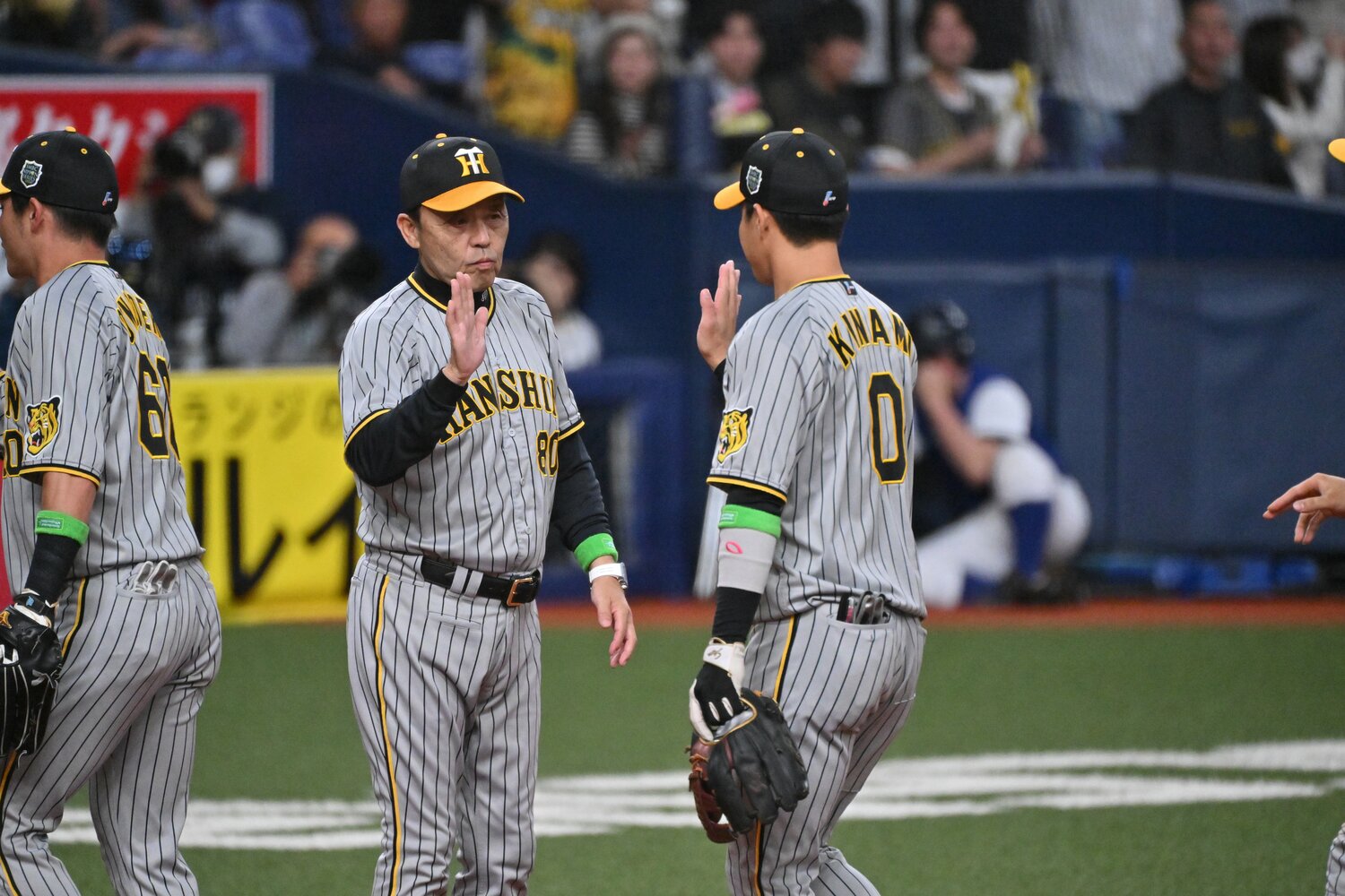 日本シリーズの岡田彰布監督　©Hideki Sugiyama