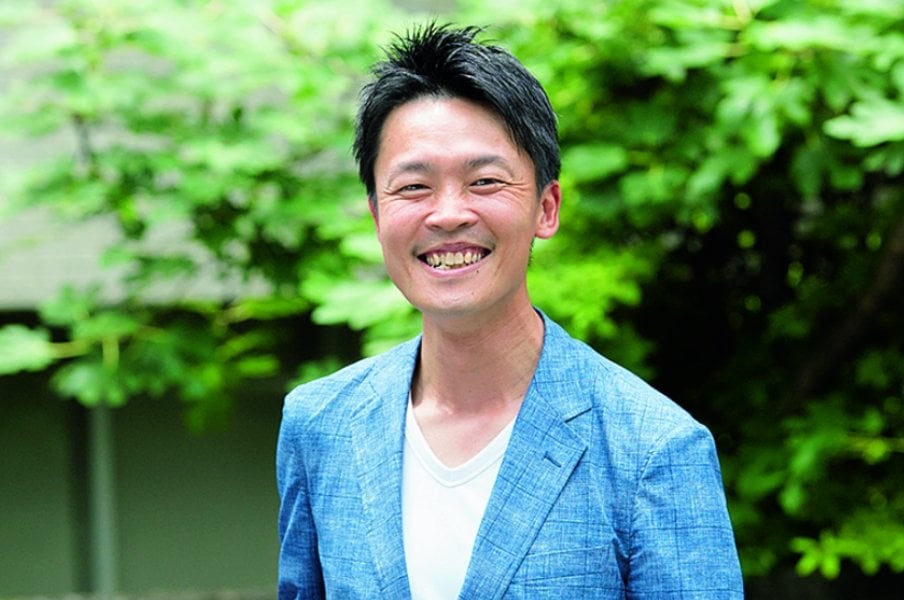 京都成章の主将・澤井。株式会社スポーツバックスを設立し、現在はアスリートのマネジメントを行う ©Wataru Sato