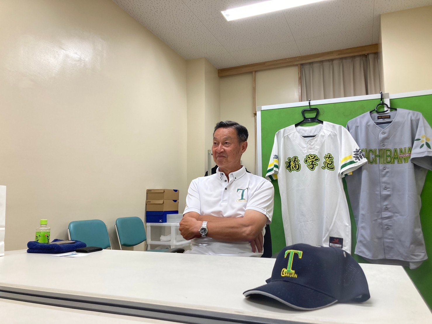 かつてロッテなどで活躍した水上善雄さん　©Number Web