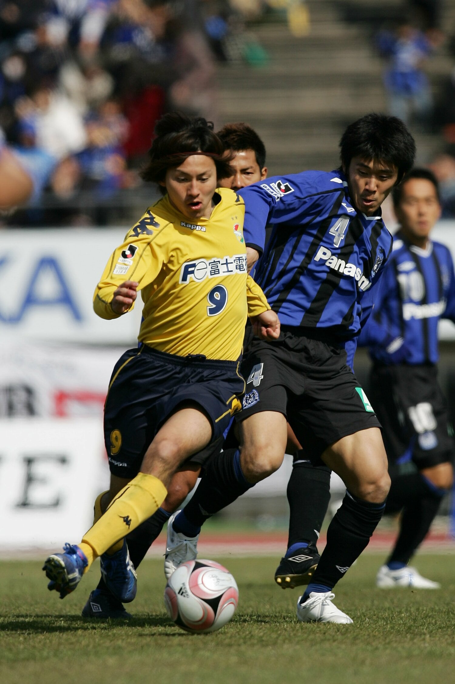 飛躍が期待された2008年は「背番号9」をつけた　©︎YUTAKA/AFLO SPORT