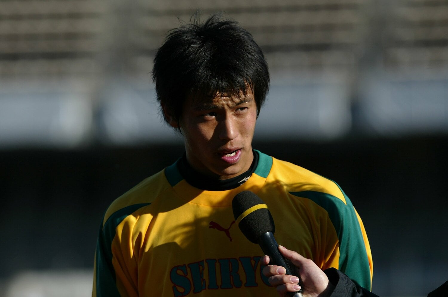 星稜高校時代の本田圭佑(2005年1月)©︎YUTAKA/AFLO SPORT