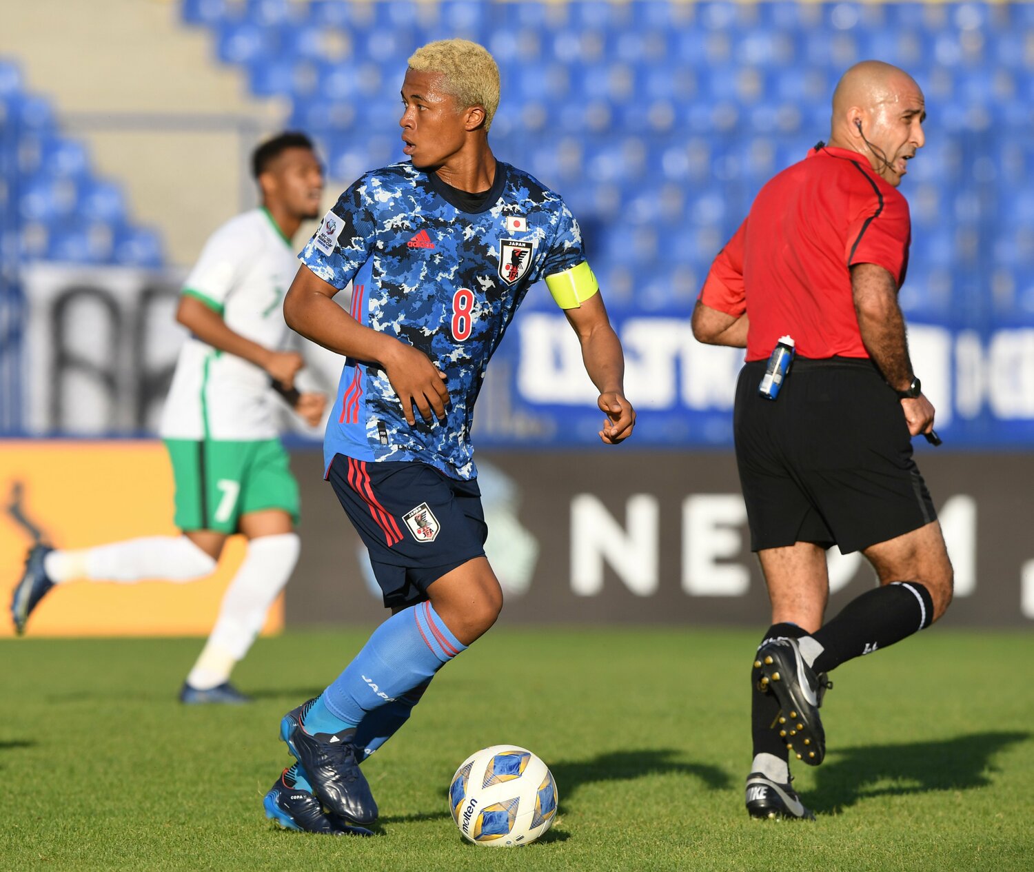 サウジアラビア戦での藤田　©AFC