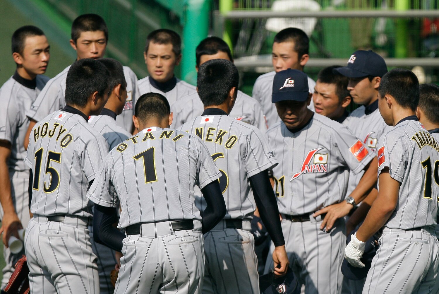 2012年の高校日本代表には北條史也のほかに、大谷翔平、藤浪晋太郎、田村龍弘、岡野祐一郎、森友哉（2年生）らがいた ©Getty Images