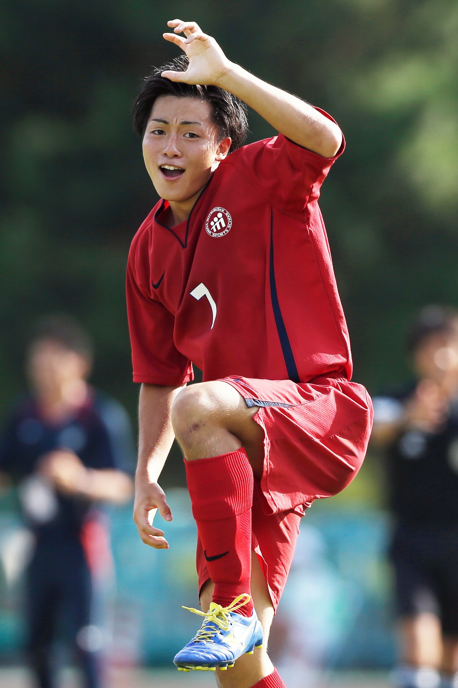 高3時の全日本クラブユースにて　©AFLO SPORT