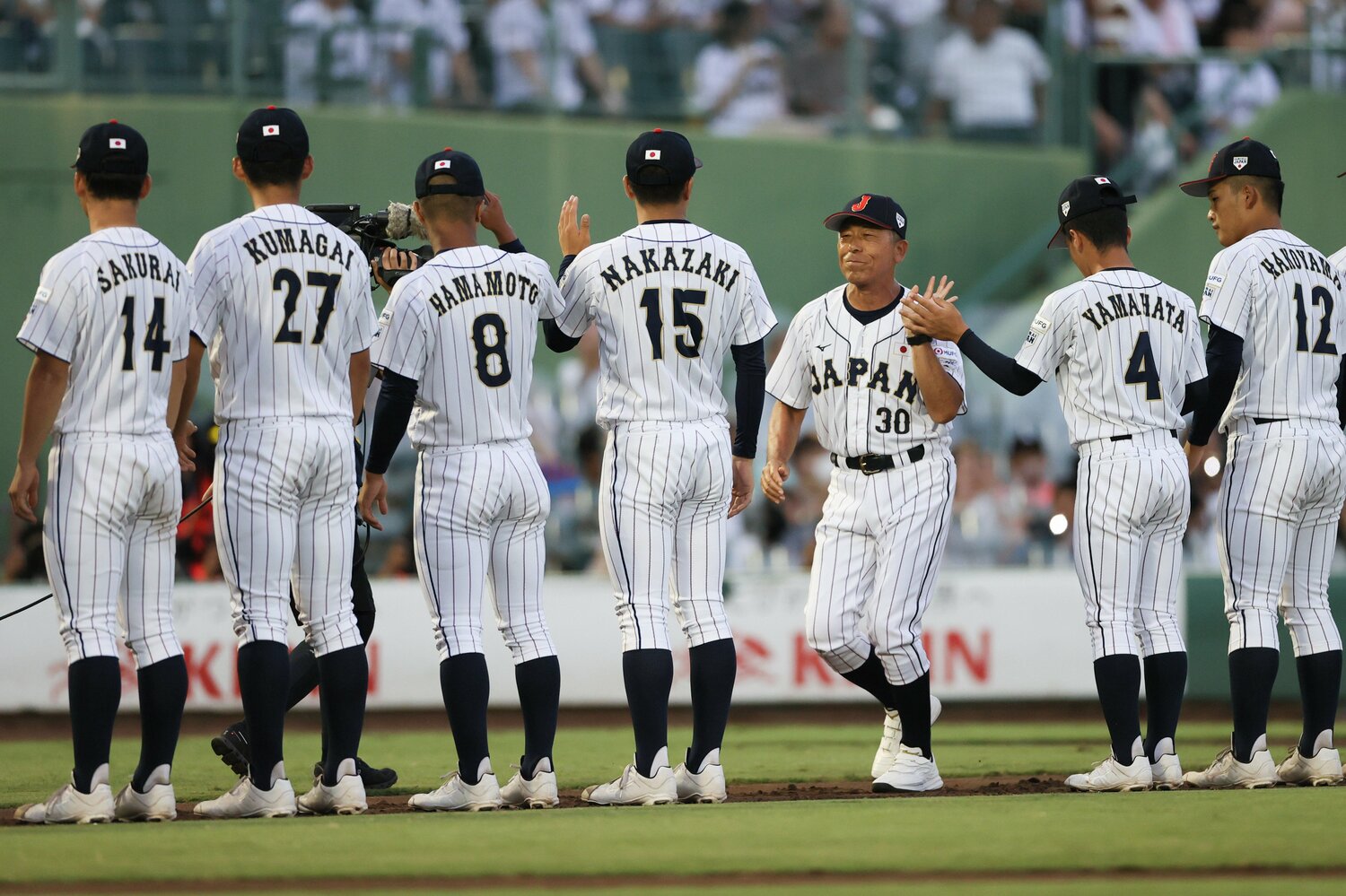 高校年代の国際大会は7回制で実施されている　©JIJI PRESS