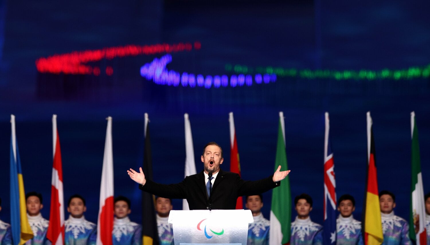 国際パラリンピック委員会（IPC）のアンドリュー・パーソンズ会長（45歳）　©Getty Images