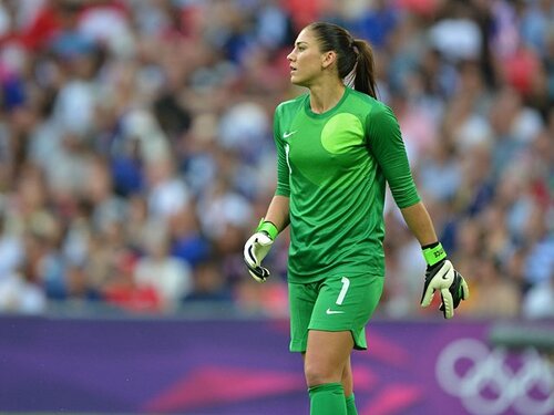 アメリカ女子サッカー代表 GK ホープソロ　 直筆サイン　leaf アメリカ女子サッカー代表 GK ホープソロ 美味しゅう 証明書付き