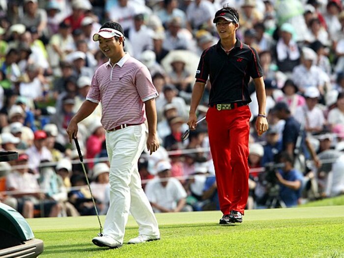 石川・薗田時代突入か？今後の名勝負に要注目。～若返りが進む男子ゴルフ界～＜Number Web＞ photograph by AFLO
