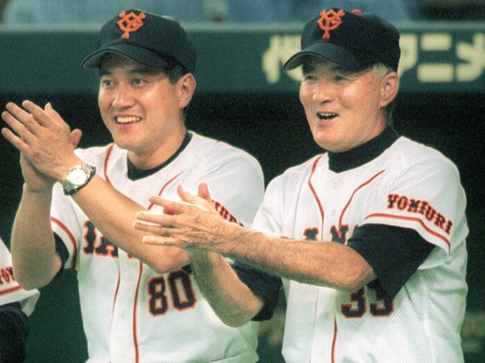 「エッ？」原辰徳が驚いた長嶋茂雄“突然の辞任”「キミが巨人の監督になるんだ」監督室“わずか10秒の儀式”で…長嶋が原を後継者に指名した日＜Number Web＞ photograph by Sankei Shimbun