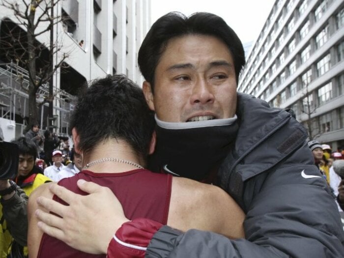 「正直、あの4年間は地獄でした」なぜ箱根駅伝で“山の神”柏原竜二に勝てたのか? 渡辺康幸の早稲田大“21秒差で優勝”の真実「自慢にもなりませんよ」<Number Web> photograph by JIJI PRESS
