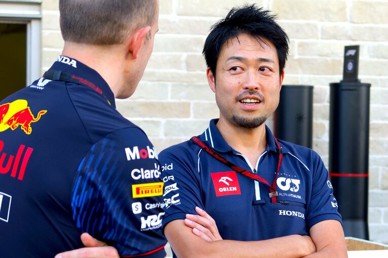 F1 ホンダの現場責任者たるトラックサイドゼネラルマネージャーの折原氏　©Masahiro Owari