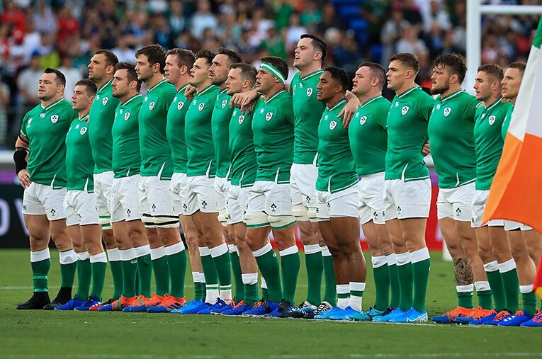 今大会の堂々たる優勝候補であるアイルランド。グループ最大の難敵に日本はどう立ち向かうのだろうか。 ／ photograph by Getty Images