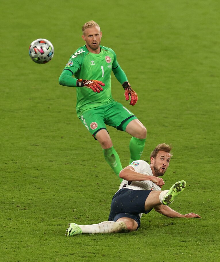 ケインのチェイシング、パス回しなどリード後のイングランドは完璧な時間の使い方だった©GettyImages