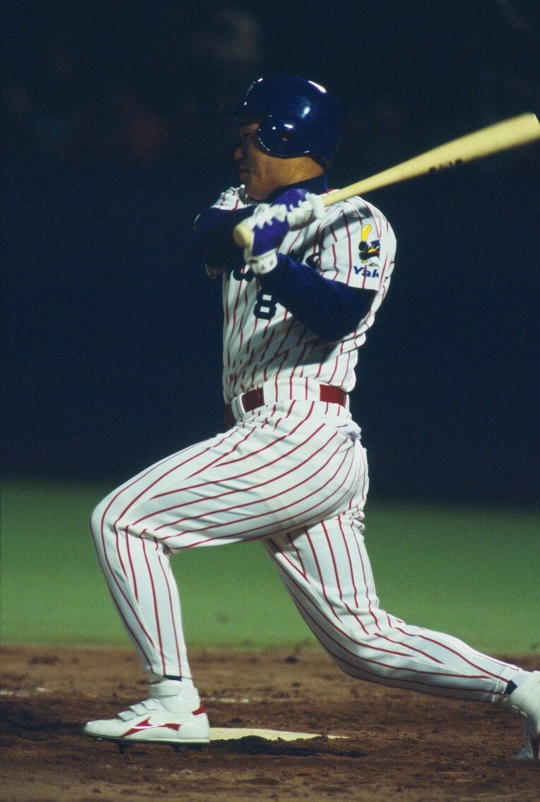 ヤクルトで活躍した広沢克己 ©Kazuaki Nishiyama