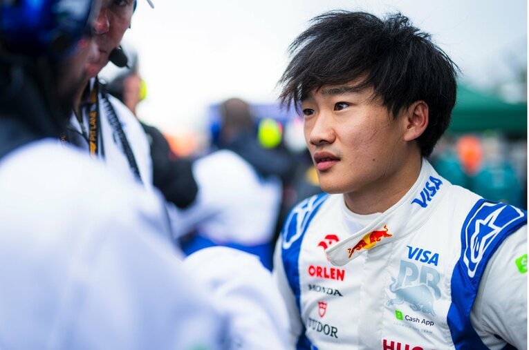 早い時期から来季の去就が取り沙汰された角田だが、結果はRBに1年残留となった ／ photograph by Getty Images / Red Bull Content Pool
