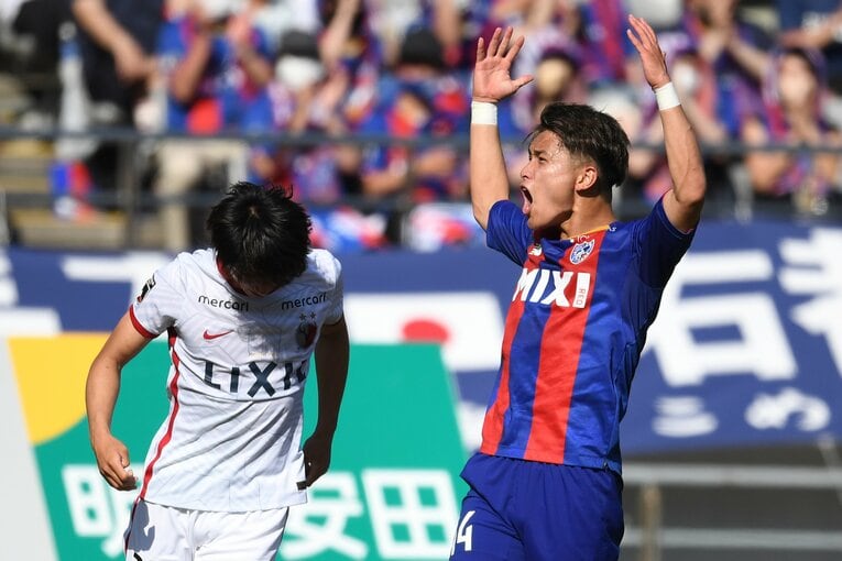 高卒1年目にしてFC東京のスタメンに定着している松木玖生　©Getty Images