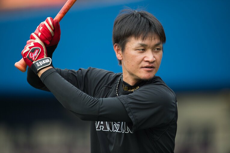 阪神時代の大和（2015年）©Nanae Suzuki 