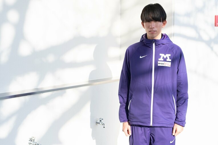 【あの韮山高メンバーのあれから】明治大競争部主将を務めた小澤大輝（4年）。「史上最高」と言われた“花の2区”を任された　©Miki Fukano