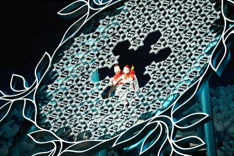 新着写真で振り返る！北京五輪開会式(38) ／ photograph by JMPA