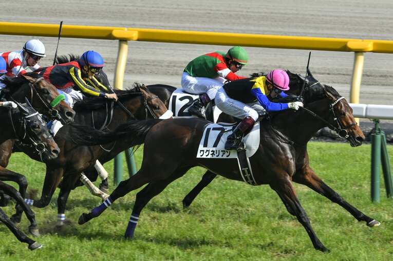 2018年、ワグネリアンで悲願のダービー制覇を成し遂げた福永祐一　©Takuya Sugiyama