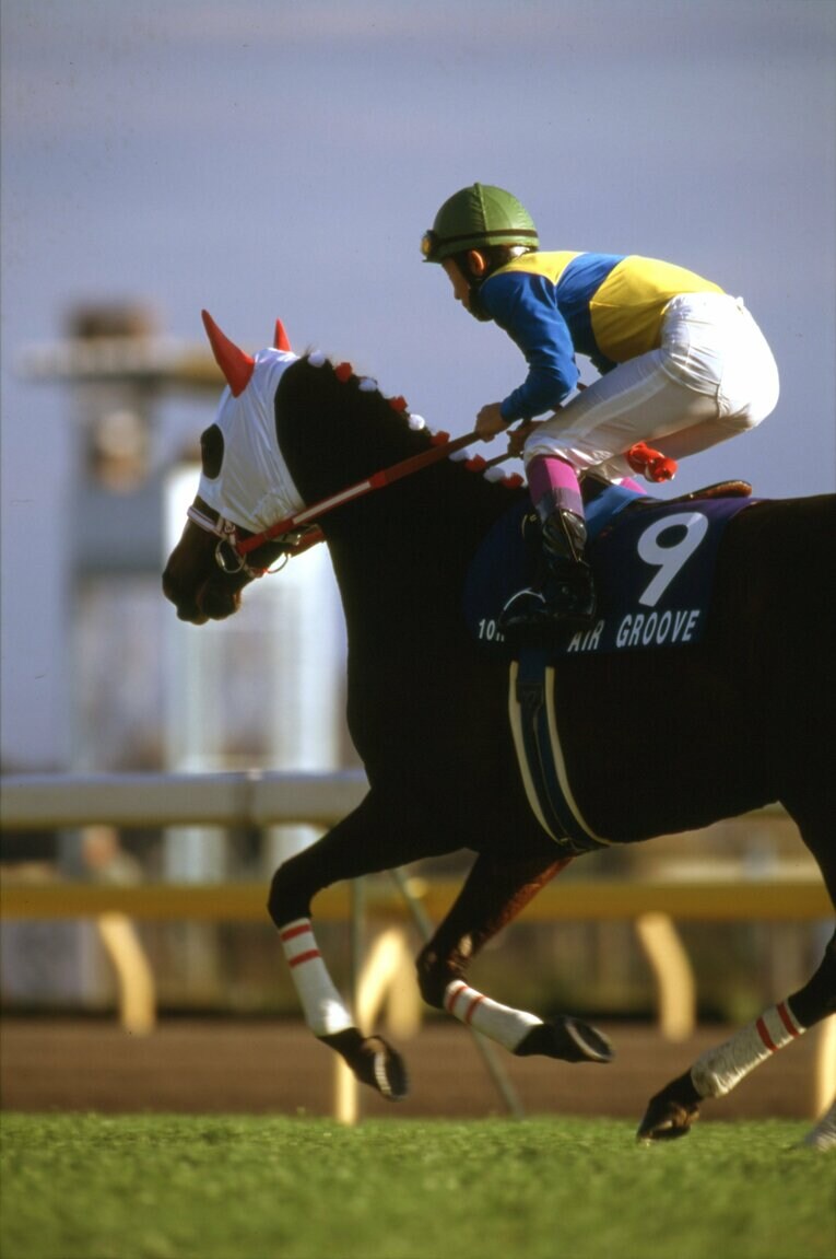 97年ジャパンC、エアグルーヴ　©Takuya Sugiyama