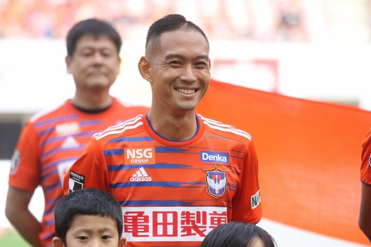 2019年10月5日、1287日ぶりにJリーグにピッチに戻ってきた早川　©Takahito Ando