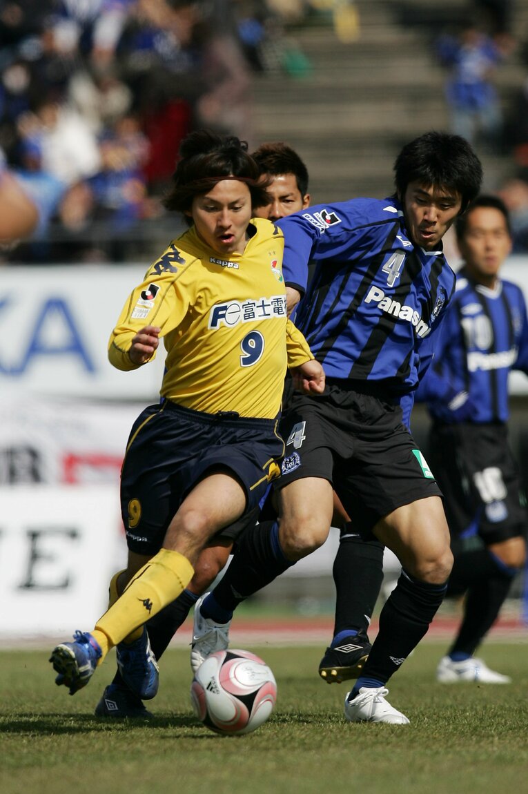 飛躍が期待された2008年は「背番号9」をつけた　©︎YUTAKA/AFLO SPORT