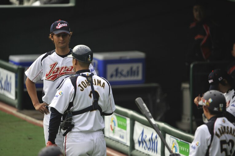 ダルビッシュ有と城島健司　©︎Hideki Sugiyama