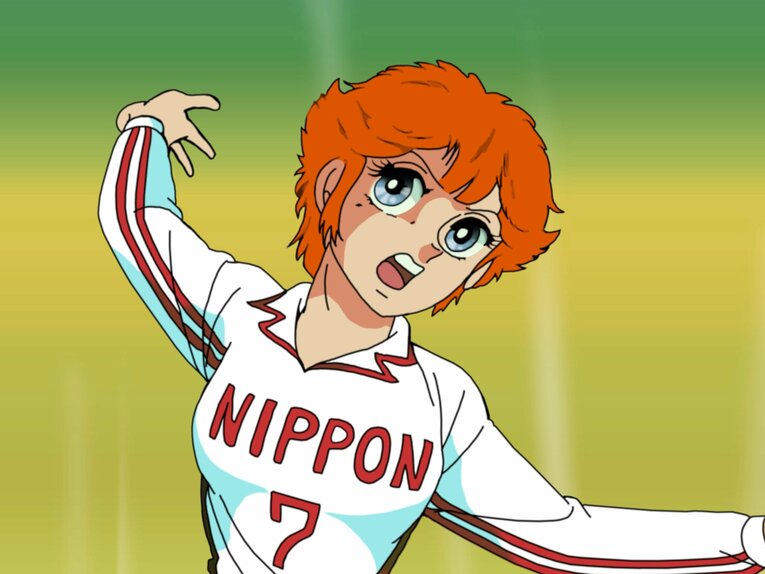 アタッカーYOU！』主人公の葉月優（写真はイタリア版）　©︎ICHI