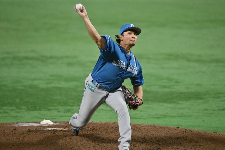 ［第3戦］堂々たるエースの投球の伊藤　©Hideki Sugiyama