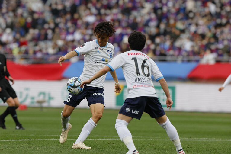 横浜FC時代の小川　©Shigeki Yamamoto