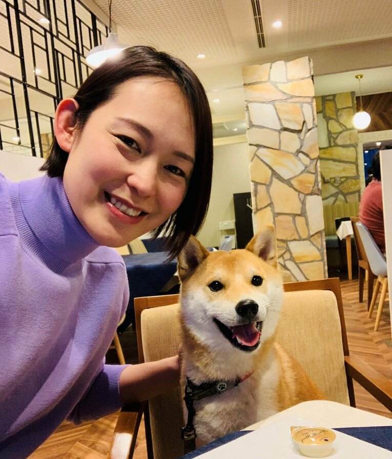 愛犬だいずの存在で心が楽になった　©︎RIGHTS.