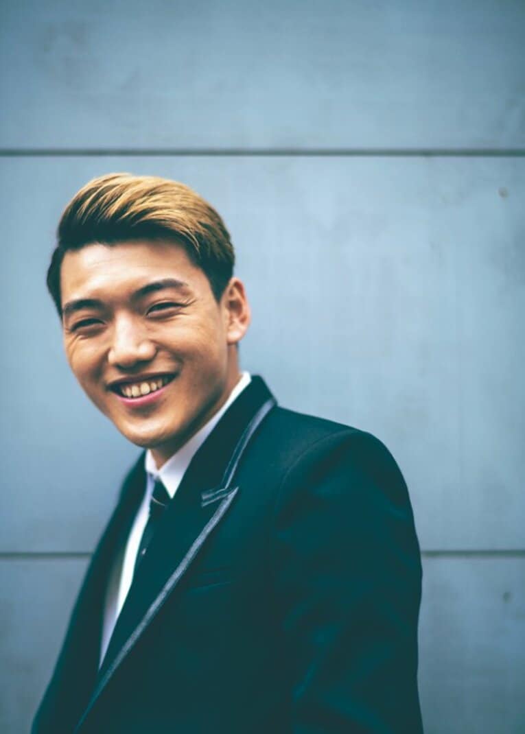 昨年末、東京都内でNumberの独占インタビューに応じた堂安律（24歳）©Takuya Sugiyama