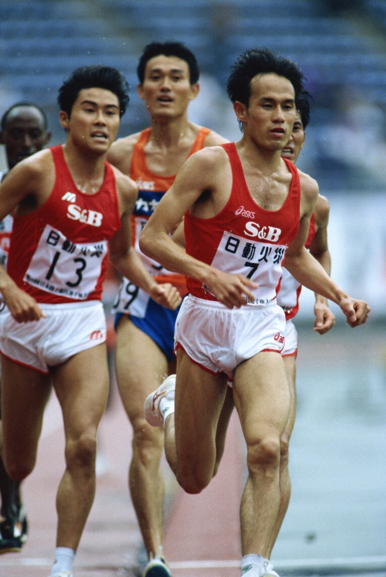 花田勝彦（1996年撮影）　©AFLO