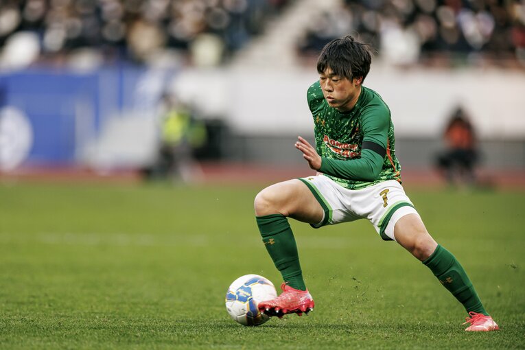 青森山田MF小原由敬（3年）©︎Kiichi Matsumoto