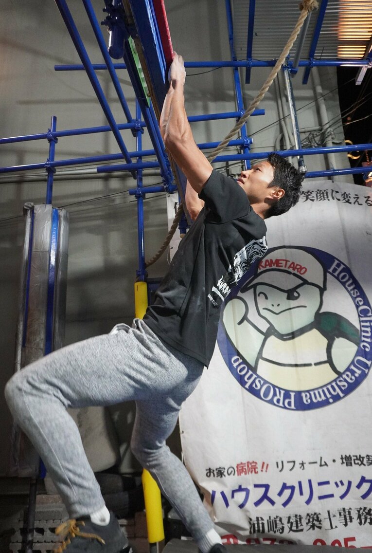 「亀パ」でのトレーニング風景　©NumberWeb